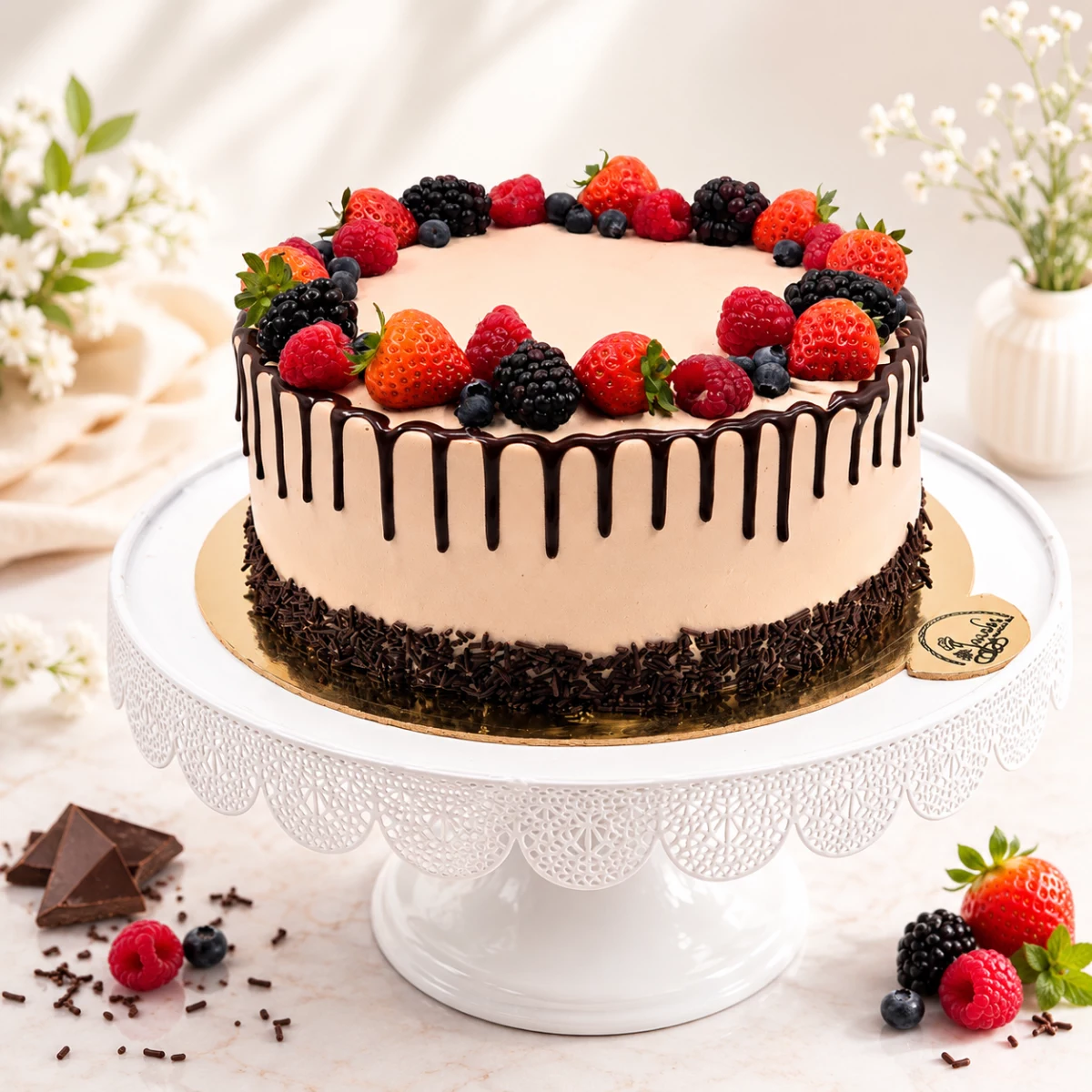 Choco Fruit Cake