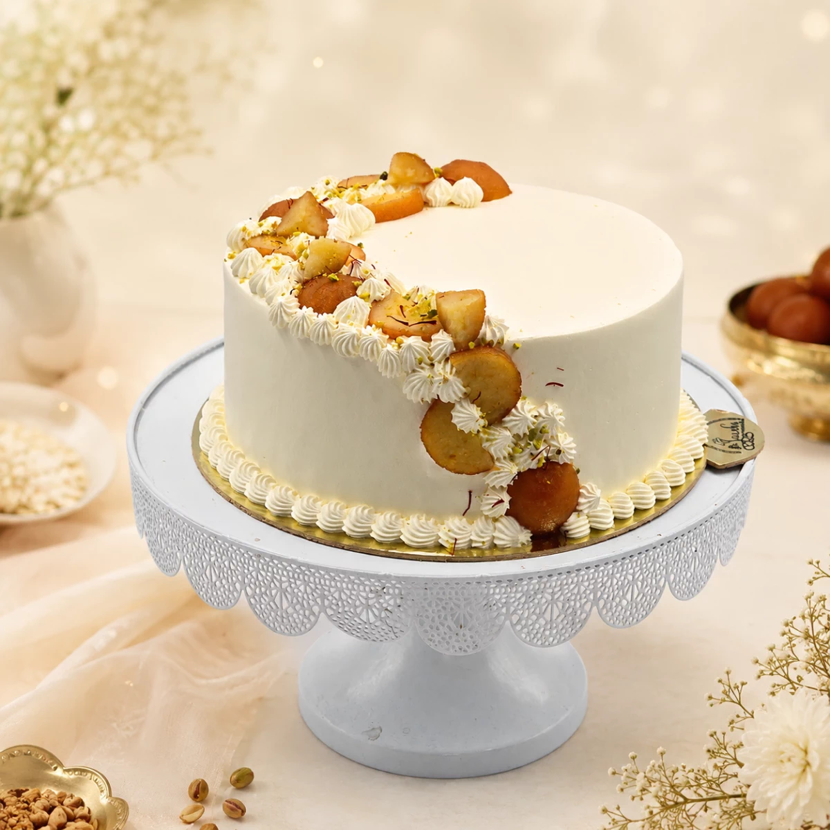 Gulab Jamun Cake