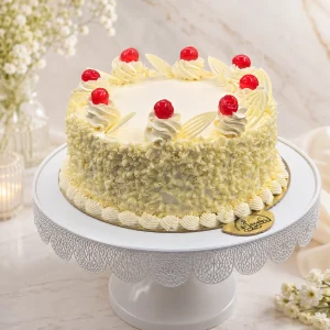 White Forest Cake